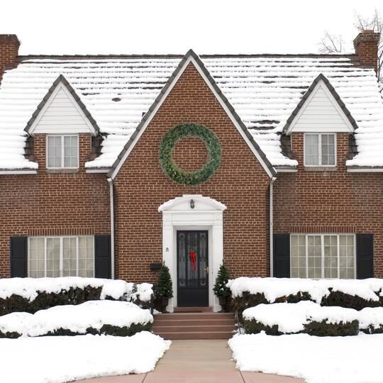 72" Cashmere Christmas Wreath